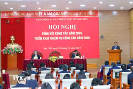 Quang cảnh hội nghị. (Ảnh: Phương Hoa/TTXVN)