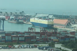 Cầu tàu số 1 tại Cảng Laem Chabang (tỉnh Chonburi, Thái Lan). (Ảnh: Huy Tiến/TTXVN)