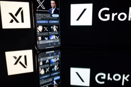 Chatbot Grok. (Nguồn: France 24)