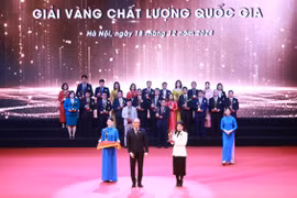 Nestlé Việt Nam vinh dự đón nhận Giải vàng Chất lượng Quốc gia lần thứ 2.