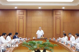 Tổng Bí thư Tô Lâm phát biểu. (Ảnh: Thống Nhất/TTXVN)