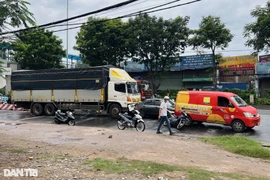 Thành phố Hồ Chí Minh: Xe tải gây tai nạn liên hoàn, hai người tử vong