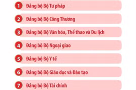 Thủ tướng trao quyết định thành lập 15 đảng bộ thuộc Đảng ủy Chính phủ