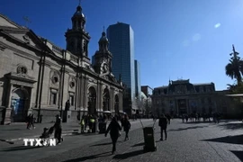 Quang cảnh thủ đô Santiago của Chile. (Ảnh: Getty Images/TTXVN)