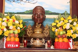 Tượng cố Thủ tướng Phạm Văn Đồng. (Ảnh: Phạm Cường/TTXVN)