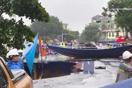 Cận cảnh "hố tử thần" xuất hiện giữa trung tâm thành phố Đà Nẵng