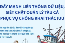 Đẩy mạnh liên thông dữ liệu, siết chặt quản lý phục vụ chống khai thác IUU