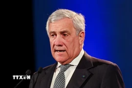 Ngoại trưởng Italy Antonio Tajani tuyên bố nước này sẽ không tăng chi tiêu quốc phòng bằng cách sử dụng quỹ “gắn kết” của EU. (Ảnh: REUTERS/TTXVN)