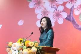 Thứ trưởng Bộ Ngoại giao Lê Thị Thu Hằng. (Ảnh: Phương Hoa/TTXVN)