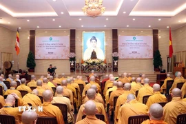 Quang cảnh buổi lễ. (Ảnh: Xuân Khu/TTXVN)