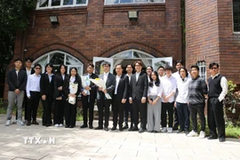 Sinh viên Việt Nam tại Australia - cầu nối tri thức, văn hóa giữa hai quốc gia. (Ảnh: Thanh Tú/TTXVN)