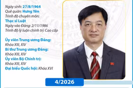Ủy viên Bộ Chính trị, Bí thư TW Đảng, Trưởng ban Tổ chức TW Nguyễn Duy Ngọc