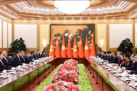 Tổng Bí thư, Chủ tịch nước Tô Lâm hội đàm với Tổng Bí thư, Chủ tịch nước Trung Quốc