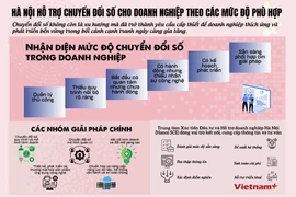 Hà Nội hỗ trợ chuyển đổi số cho doanh nghiệp theo các mức độ phù hợp