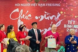 Những thành viên sáng lập Hội từ những ngày đầu. (Nguồn: TTXVN)