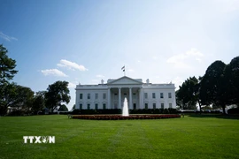 Nhà Trắng tại Washington, D.C., Mỹ. (Ảnh: THX/TTXVN)