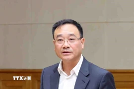 Trung tướng Phạm Thế Tùng, Thứ trưởng Bộ Công an. (Ảnh: Phạm Kiên/TTXVN)