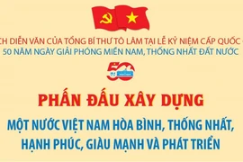 Xây dựng một Việt Nam hòa bình, thống nhất, hạnh phúc, giàu mạnh, phát triển