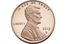 Đồng 1 cent của Mỹ. (Nguồn: Wikipedia)