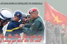 Cứu hộ tại Venezuela: Ngọn lửa trái tim sưởi ấm những giờ phút đen tối nhất