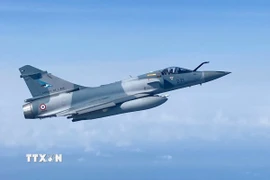 Chiến đấu cơ Mirage 2000. (Ảnh: AFP/TTXVN)