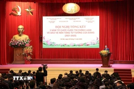 Quang cảnh hội nghị. (Ảnh: Tuấn Anh/TTXVN)