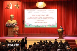 Quang cảnh hội nghị. (Ảnh: Tuấn Anh/TTXVN)