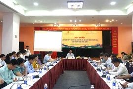 Quang cảnh hội thảo. (Ảnh: Thu Hoài/TTXVN)