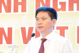 Đồng chí Trương Quốc Huy, Bí thư Tỉnh ủy Ninh Bình. (Ảnh Thanh Tuấn/TTXVN)