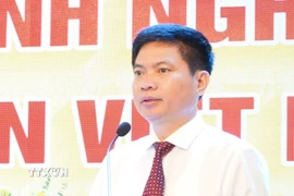 Đồng chí Trương Quốc Huy, Bí thư Tỉnh ủy Ninh Bình. (Ảnh Thanh Tuấn/TTXVN)