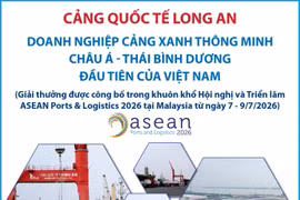 Cảng Quốc tế Long An - Doanh nghiệp cảng xanh thông minh của năm 2026