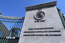 Trụ sở Tổ chức Thương mại Thế giới tại Geneva, Thụy Sĩ. (Ảnh: THX/TTXVN)