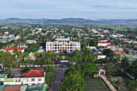 Huyện Đạ Huoai, Lâm Đồng. (Ảnh: Nguyễn Dũng/TTXVN)