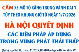 Hà Nội quyết định các biện pháp áp dụng trong vùng khí thải thấp