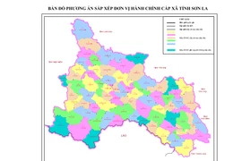 Sơn La công bố bản đồ dự kiến sắp xếp đơn vị hành chính cấp xã