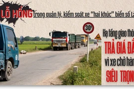 Hạ tầng giao thông trả giá đắt vì xe chở hàng siêu trọng