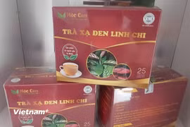 Một sản phẩm kém chất lượng vừa bị thu giữ. (Nguồn: Vietnam+)