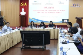 Quang cảnh hội thảo. (Ảnh: Xuân Anh/TTXVN)