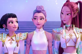 Bộ phim hoạt hình âm nhạc kỳ ảo "KPop Demon Hunters" trên Netflix. (Nguồn: Netflix)