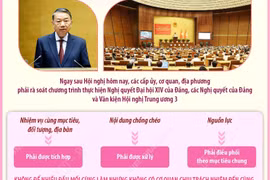 Tổng Bí thư, Chủ tịch nước Tô Lâm: Khẩn trương cụ thể hóa đồng bộ các quyết sách thành chương trình, kế hoạch hành động