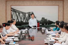 Phó Thủ tướng Hồ Đức Phớc phát biểu. (Ảnh: An Đăng/TTXVN)
