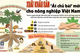Xuất khẩu sắn - "át chủ bài" mới cho nông nghiệp Việt Nam?