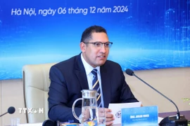 Đại sứ Thụy Điển tại Việt Nam Johan Ndisi. (Ảnh: Văn Điệp/TTXVN)