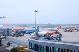 Sân bay Nội Bài, Hà Nội. (Ảnh: Quốc Khánh/TTXVN)