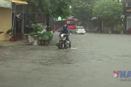Thiệt hại ban đầu do bão số 3: Hàng trăm ha lúa ngập nước, nhiều khu vực sạt lở