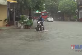 Thiệt hại ban đầu do bão số 3: Hàng trăm ha lúa ngập nước, nhiều khu vực sạt lở