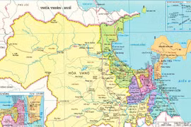 Bản đồ Đà Nẵng. (Nguồn: danang.gov.vn)