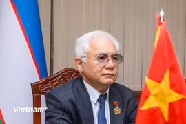 Chủ tịch Hội hữu nghị Uzbekistan-Việt Nam Alisher Rustamovich Mukhamedov. (Nguồn: Vietnam+)