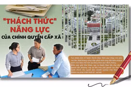 'Thách thức' năng lực của chính quyền cấp xã