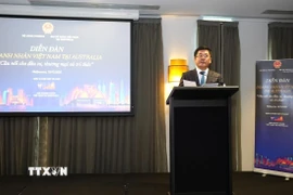 Bộ trưởng Bộ Công thương Nguyễn Hồng Diên. (Ảnh: Lê Đạt/TTXVN)